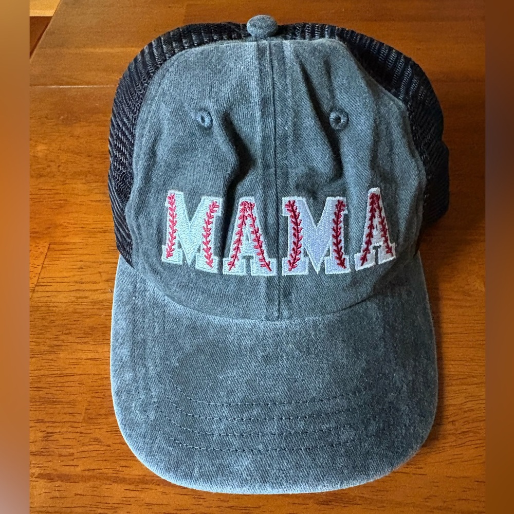Women’s Baseball Mama Mom Hat Cap NEW